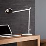 Artemide Demetra anthracite grey - 3,000 K - with base - with präsenzsensor application picture