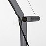 Artemide Demetra anthracite grey - 3,000 K - with clamp - with motion sensor