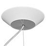 Artemide Empatia Sospensione LED ø36 cm, 24 W - The Empatia can be suspended at a height between 50 and 210 cm; the ceiling rose is made of white lacquered aluminium.
