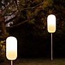 Artemide Gople Outdoor Floor Lamp with Ground Spike white - large application picture