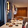 Artemide Gople Sospensione copper/body silver - mini application picture