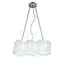 Artemide Logico Hanglamp 3 in Linea rook - 100 cm