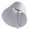 Artemide Melampo Notte aluminium grey - The Melampo Notte must be equipped with a lamp with an E14 base.