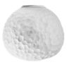 Artemide Meteorite Soffitto/Parete ø35 cm - The round shade made of opal glass resembles the cratered surfaces of a moon or another celestial body.