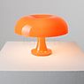 Artemide Nessino Tavolo naranja - ejemplo de uso previsto