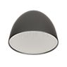 Artemide Nur Ceiling Light black glossy - Mini - By means of the 36 cm wide opening of the shade, the light emitted broadly spreads into the room.