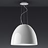 Artemide Nur, lámpara de suspensión LED negro brillo