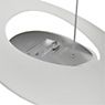 Artemide Pirce Soffitto blanco - ø97 cm , Venta de almacén, nuevo, embalaje original - La bombilla ilumina hacia abajo y la luz se refleja en todas direcciones al tocar los anillos.