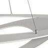 Artemide Pirce Sospensione LED gold - 3,000 K - ø48 cm - 1-10 V - The filigree suspension significantly contributes to supporting the weightless look of the Pirce Sospensione.
