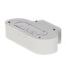 Artemide Talo Parete LED blanco - regulable - 21 cm - La Talo luce ideal en cualquier pared gracias a su lenguaje de formas curvadas.