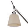 Artemide Tolomeo Basculante Lettura pergament - B-goods - original kasse beskadiget - perfekt stand - By means of the practical handle located above the shade, the Tolomeo Basculante may be conveniently adjusted.