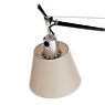 Artemide Tolomeo Basculante Lettura satin - Thanks to the upper opening of the shade, the Artemide Tolomeo makes a contribution to the ambient lighting.