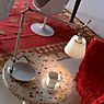 Artemide Tolomeo Basculante Tavolo parchment - with table base application picture