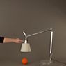 Artemide Tolomeo Basculante Tavolo parchment - with table base