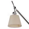 Artemide Tolomeo Basculante Tavolo parchment - with table base - By means of the practical handle located above the shade, the Tolomeo Basculante may be conveniently adjusted.