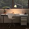 Artemide Tolomeo Basculante Tavolo satin - with table base application picture