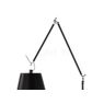 Artemide Tolomeo Mega Terra frame black/shade black - ø32 cm - cord dimmer - The wide-reaching arms of the Tolomeo Mega Terra are provided with the iconic spring balancing system.