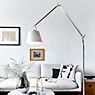 Artemide Tolomeo Mega Terra gestell schwarz/schirm schwarz - ø42 cm - schnurdimmer Anwendungsbild