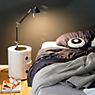 Artemide Tolomeo Micro Tavolo black - with table base application picture