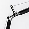 Artemide Tolomeo Micro Tavolo black/red - with table base