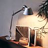 Artemide Tolomeo Micro Tavolo blue - with clamp application picture