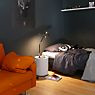 Artemide Tolomeo Micro Tavolo blue - with table base application picture