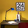 Artemide Tolomeo Micro Tavolo red - with table base application picture