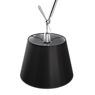 Artemide Tolomeo Sospensione Decentrata Black Edition ø32 cm - The shade of the Artemide Tolomeo Decentrata may be adjusted and therefore allows for an individual illumination.