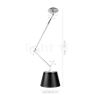 Measurements of the Artemide Tolomeo Sospensione Decentrata Black Edition ø36 cm in detail: height, width, depth and diameter of the individual parts.