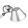 Artemide Tolomeo Sospensione poleret og eloxeret aluminium - The small recess on the aperture of the light head allows some mood lighting to escape upwards.