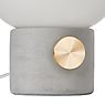 Audo Copenhagen JWDA Table Lamp concrete/brass , discontinued product - The JWDA Concrete stands out for its base made of high-quality concrete.
