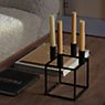 Audo Copenhagen Kubus 4 Candle Holder white , discontinued product application picture
