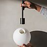 Audo Copenhagen TR Bulb Pendant Light black/opal matt , discontinued product
