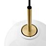 Audo Copenhagen TR Bulb Pendant Light brass/opal matt , discontinued product