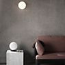 Audo Copenhagen TR Bulb Plafond-/Wandlamp messing/opaal glanzend , uitloopartikelen productafbeelding