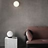 Audo Copenhagen TR Bulb Wall-/Ceiling Light brass/opal matt , discontinued product application picture