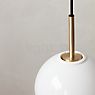 Audo Copenhagen TR Bulb, lámpara de suspensión latón/opalino mate , artículo en fin de serie
