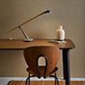 B.lux Bluebird Table Lamp LED aluminium polished/mahogany application picture