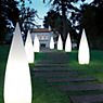 B.lux Kanpazar 150 LED portabile bianco opale con piede beton , articolo di fine serie - immagine di applicazione