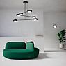 B.lux Ring S6 Pendant Light black application picture