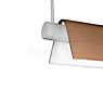B.lux Roof Hanglamp LED wit/eikenhout - 158 cm