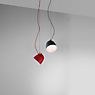 B.lux Scout Hanglamp LED rood, ø22 cm