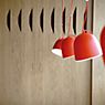 B.lux Scout Hanglamp LED rood, ø22 cm productafbeelding