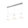 Bankamp Bowl Suspension LED 3 foyers nickel mat