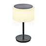 Bankamp Grand Lampe de table LED anthracite mat/verre fumé