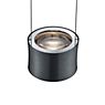 Bankamp Impulse Pendant Light LED 3 lamps nickel matt