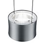 Bankamp Impulse Pendant Light LED 3 lamps nickel matt