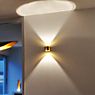 Bankamp Impulse, lámpara de pared LED mirada pan de oro - ejemplo de uso previsto