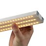 Bankamp Lightline Pendant Light LED nickel matt, Up- & Downlight