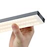 Bankamp Lightline Pendant Light LED nickel matt, Up- & Downlight